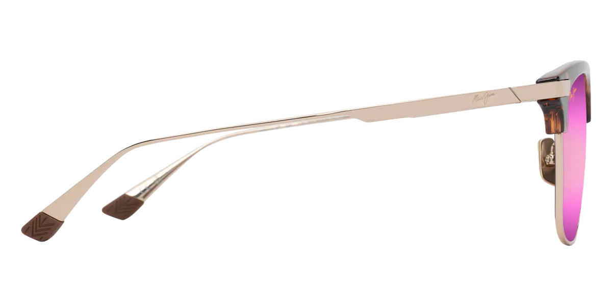 Maui Jim KALAUNU ASIAN FIT MM629-027 55 - Shiny Dark Havana with Gold #id:mjimm629027_s:154110