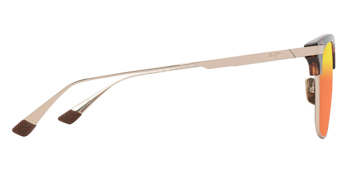 Maui Jim KALAUNU ASIAN FIT MM629-030 55 - Shiny Dark Havana with Gold #id:mjimm629030_s:156110