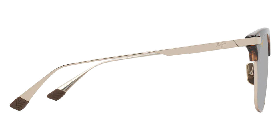 Maui Jim KALAUNU ASIAN FIT MM629-039 55 - Shiny Dark Havana with Gold #id:mjimm629039_s:158110