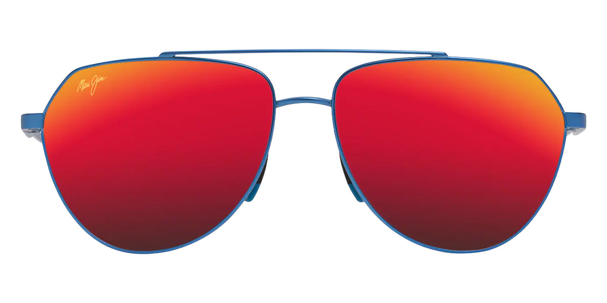 Maui Jim WAIWAI MM634-008 59 - Matte Transparent Blue #id:mjimm634008_s:136100