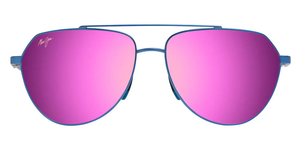 Maui Jim WAIWAI MM634-026 59 - Matte Transparent Blue #id:mjimm634026_s:134100