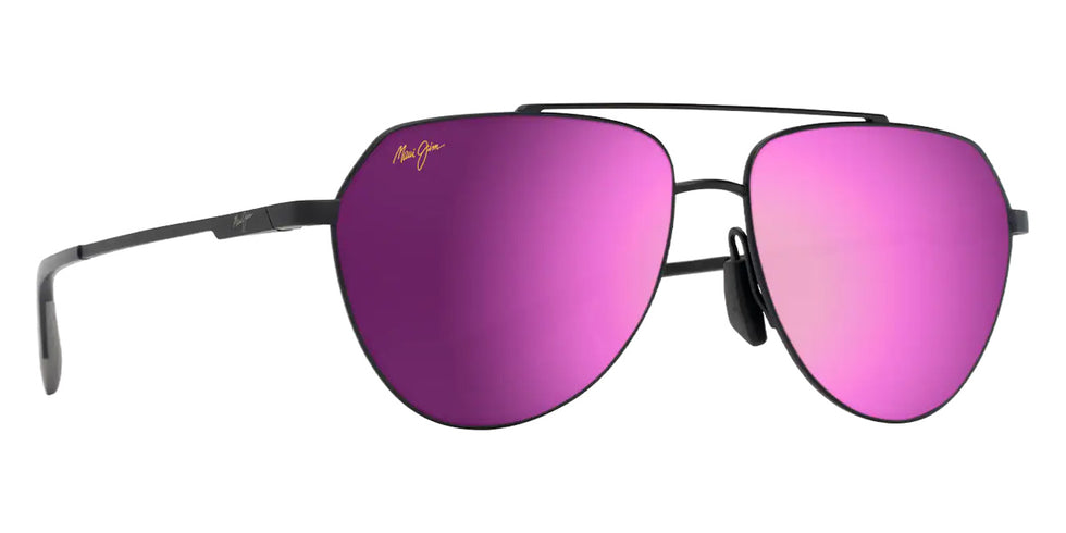 Maui Jim WAIWAI MM634-027 59 - Matte Black with Gray #id:mjimm634027_s:114105