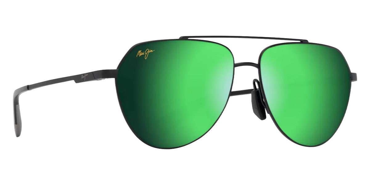 Maui Jim WAIWAI MM634-033 59 - Matte Black with Gray #id:mjimm634033_s:104105