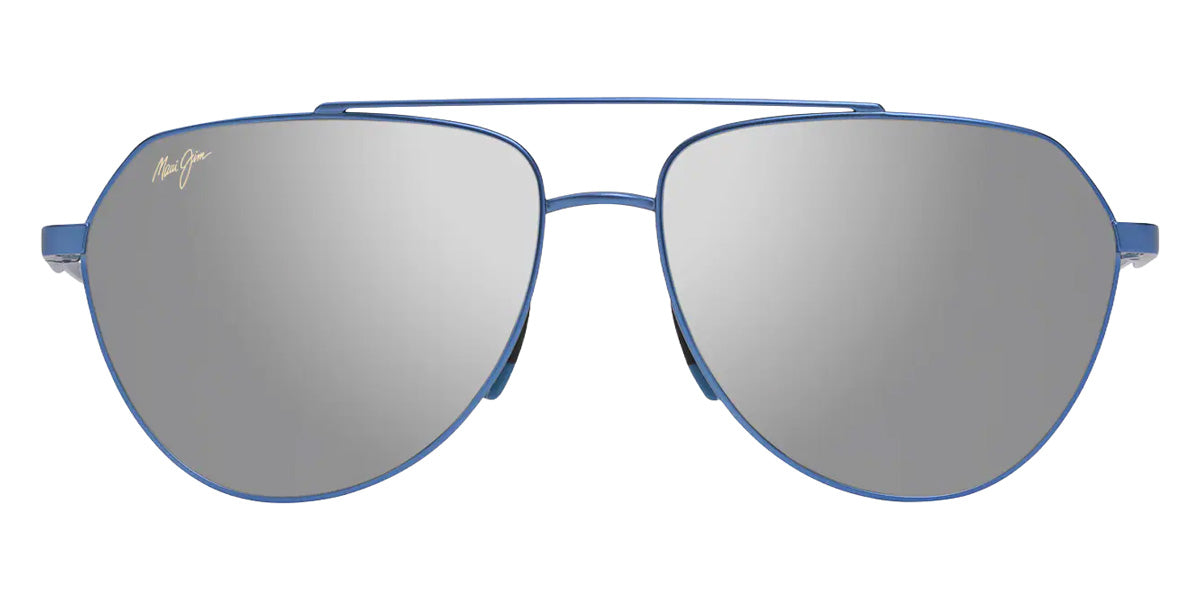 Maui Jim WAIWAI MM634-037 59 - Matte Transparent Blue #id:mjimm634037_s:138100