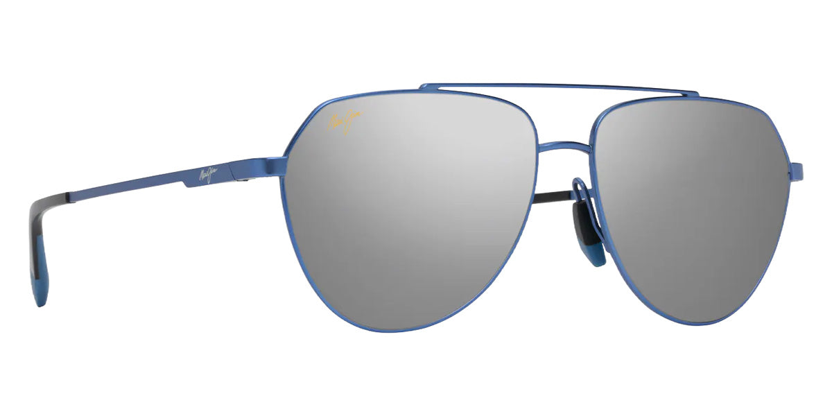 Maui Jim WAIWAI MM634-037 59 - Matte Transparent Blue #id:mjimm634037_s:138105