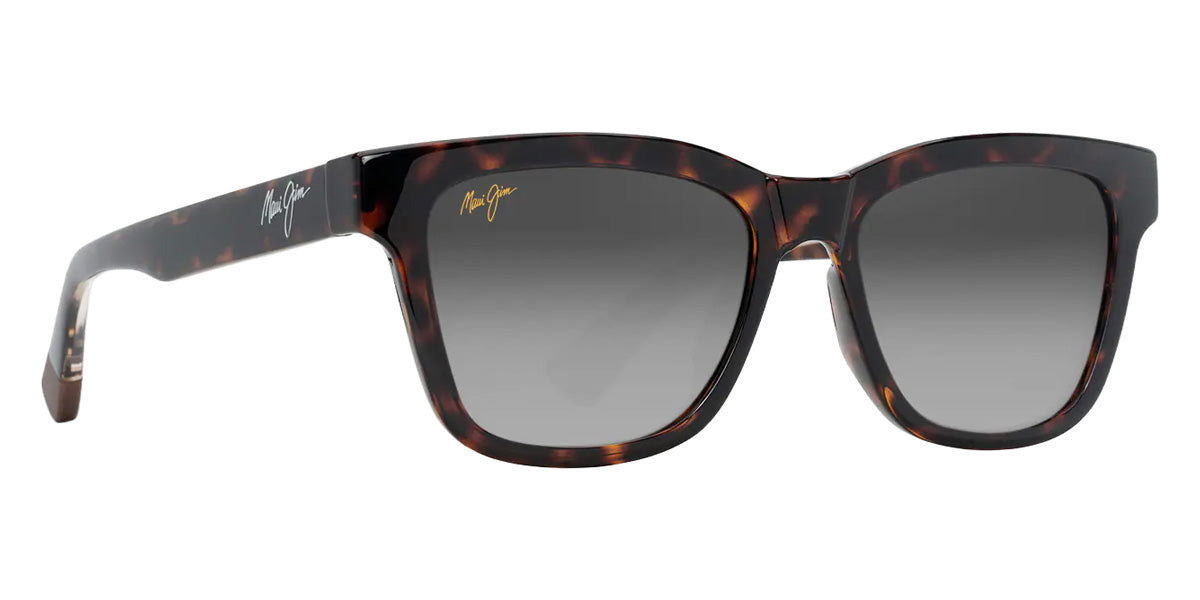 Maui Jim HANOHANO MM644-001 53 - Shiny Dark Havana with Transparent Yellow #id:mjimm644001_s:126105
