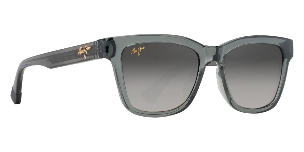 Maui Jim HANOHANO MM644-002 53 - Shiny Transparent Dark Gray #id:mjimm644002_s:146105