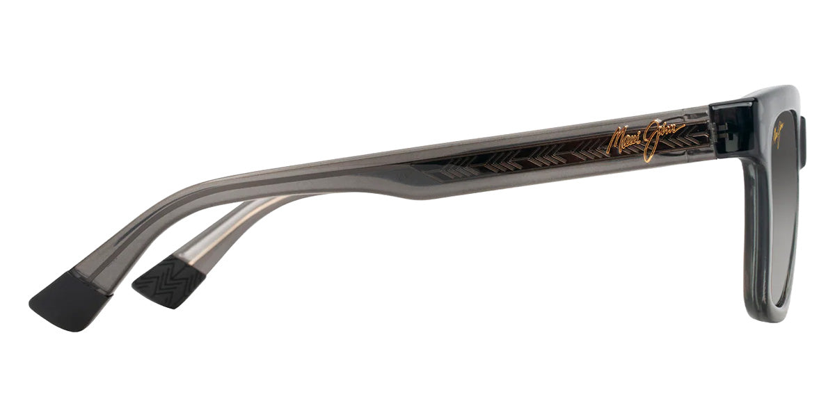 Maui Jim HANOHANO MM644-002 53 - Shiny Transparent Dark Gray #id:mjimm644002_s:146110