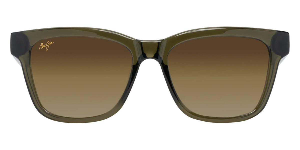Maui Jim HANOHANO MM644-008 53 - Shiny Transparent Green #id:mjimm644008_s:168100