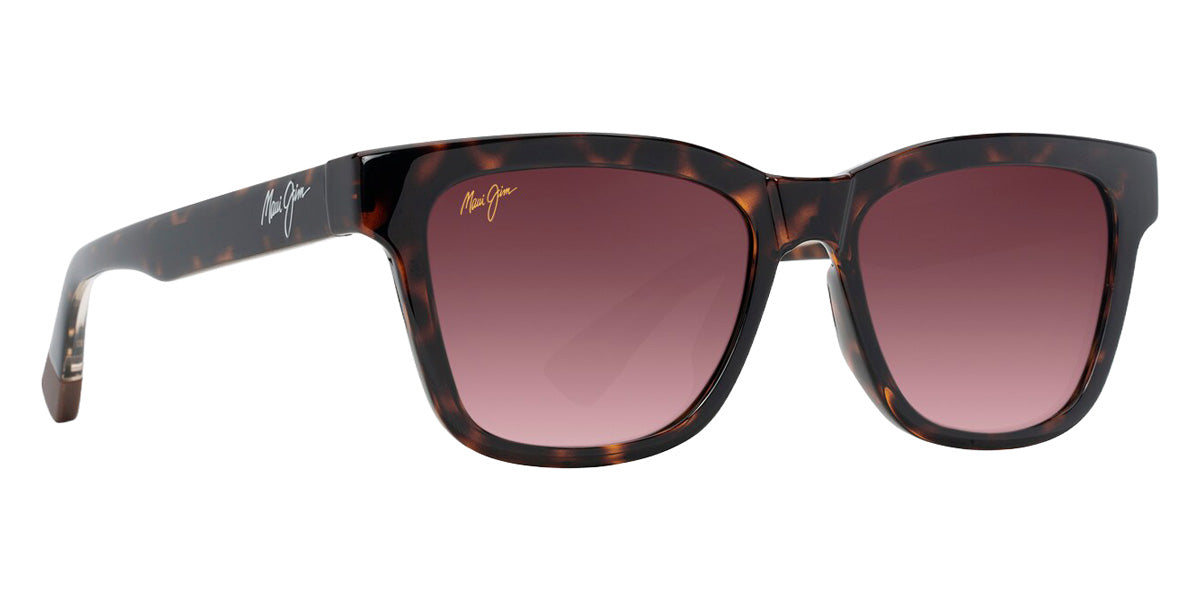 Maui Jim HANOHANO MM644-009 53 - Shiny Dark Havana with Transparent Yellow #id:mjimm644009_s:132105