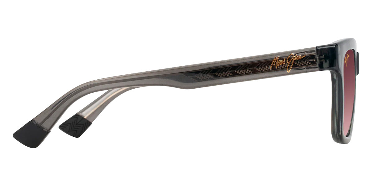 Maui Jim HANOHANO MM644-010 53 - Shiny Transparent Dark Gray #id:mjimm644010_s:152110
