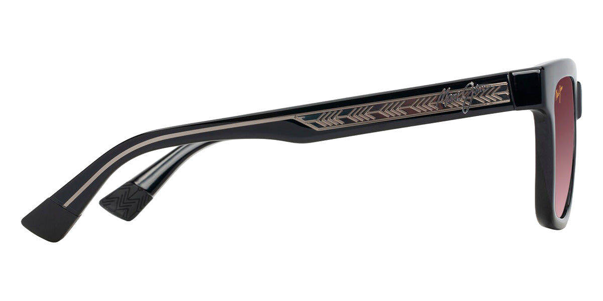 Maui Jim HANOHANO MM644-011 53 - Shiny Black with Transparent Light Gray #id:mjimm644011_s:112110