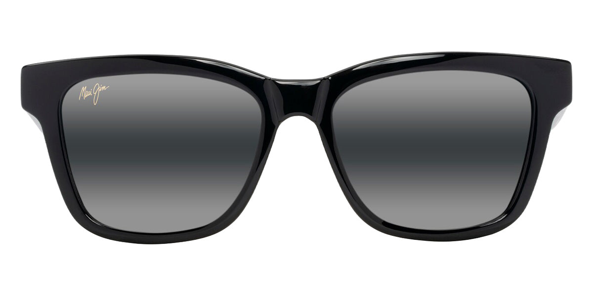 Maui Jim HANOHANO MM644-013 53 - Shiny Black with Transparent Light Gray #id:mjimm644013_s:106100