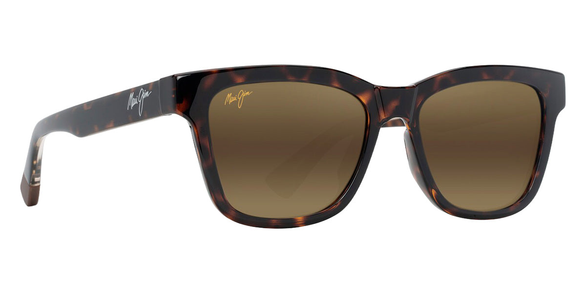 Maui Jim HANOHANO MM644-018 53 - Shiny Dark Havana with Transparent Yellow #id:mjimm644018_s:128105