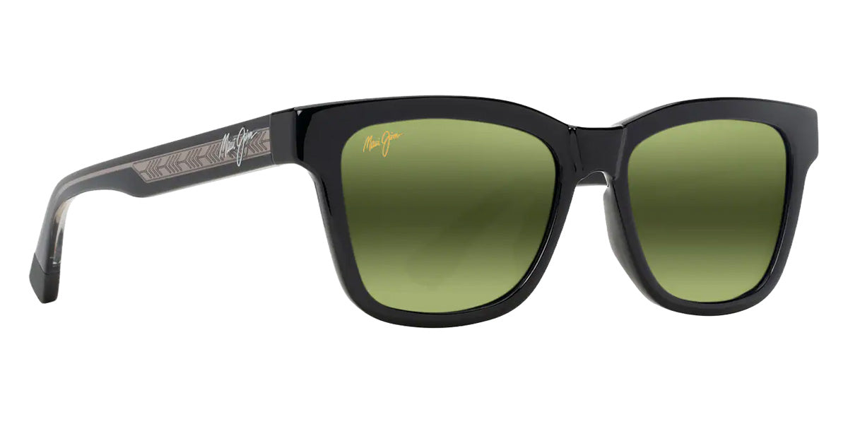 Maui Jim HANOHANO MM644-025 53 - Shiny Black with Transparent Light Gray #id:mjimm644025_s:110105