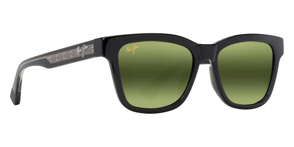 Maui Jim HANOHANO MM644-025 53 - Shiny Black with Transparent Light Gray #id:mjimm644025_s:110105