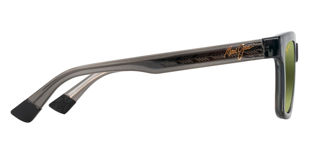 Maui Jim HANOHANO MM644-028 53 - Shiny Transparent Dark Gray #id:mjimm644028_s:150110