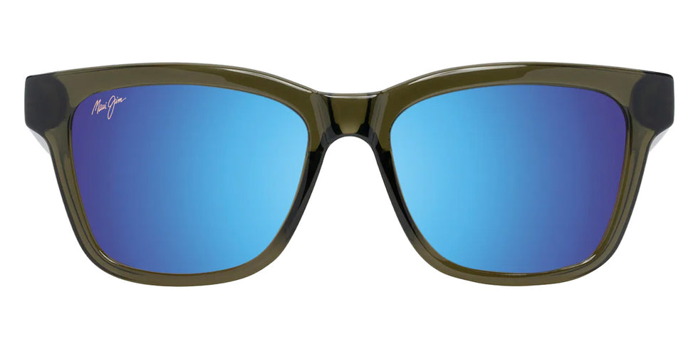 Maui Jim HANOHANO MM644-031 53 - Shiny Transparent Green #id:mjimm644031_s:160100