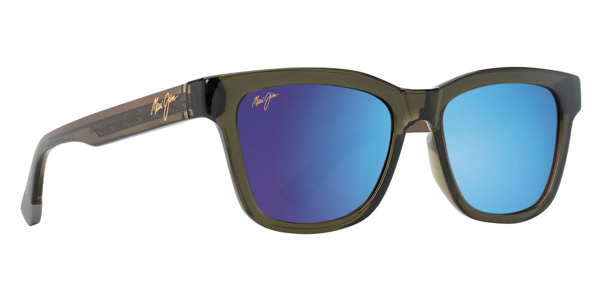 Maui Jim HANOHANO MM644-031 53 - Shiny Transparent Green #id:mjimm644031_s:160105