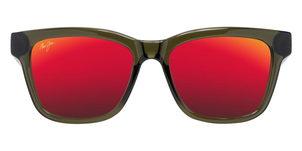 Maui Jim HANOHANO MM644-039 53 - Shiny Transparent Green #id:mjimm644039_s:176100