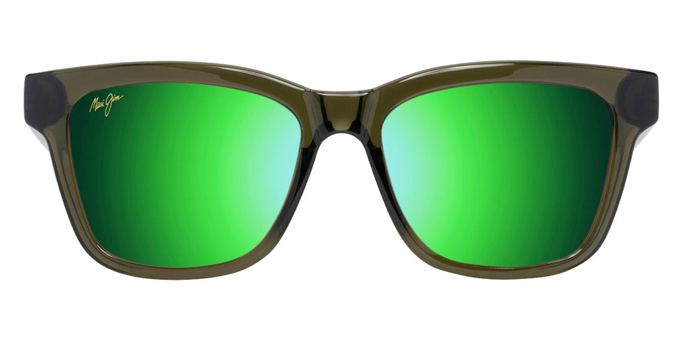 Maui Jim HANOHANO MM644-043 53 - Shiny Transparent Green #id:mjimm644043_s:164100