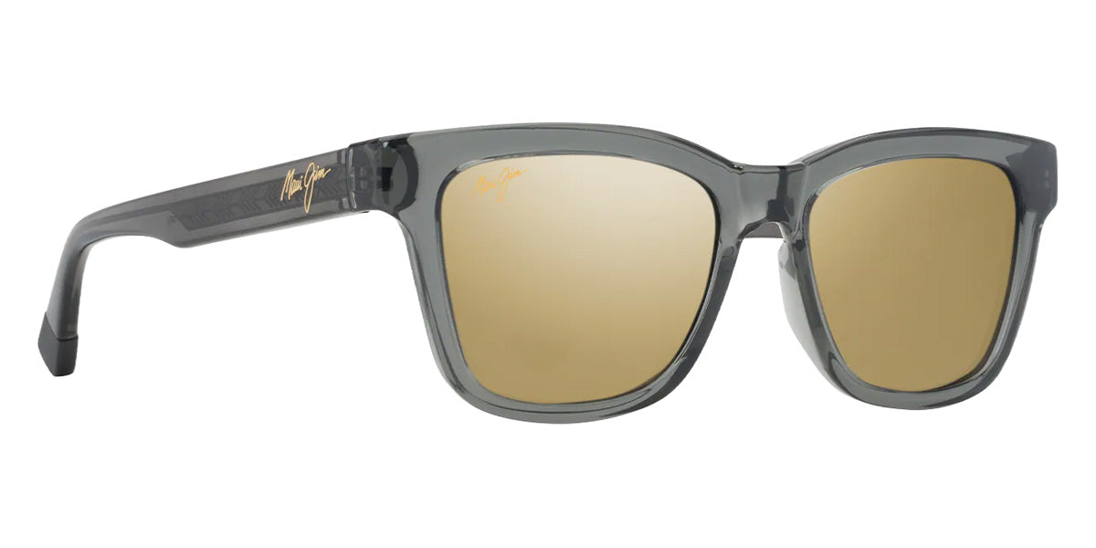 Maui Jim HANOHANO MM644-046 53 - Shiny Transparent Dark Gray #id:mjimm644046_s:142105