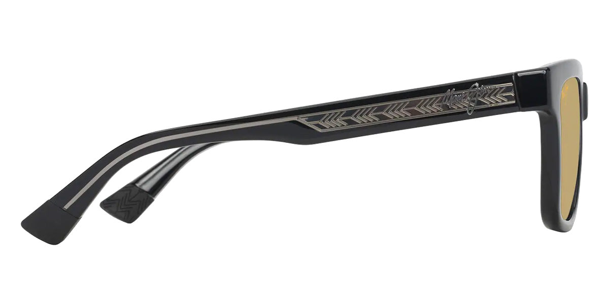 Maui Jim HANOHANO MM644-047 53 - Shiny Black with Transparent Light Gray #id:mjimm644047_s:102110