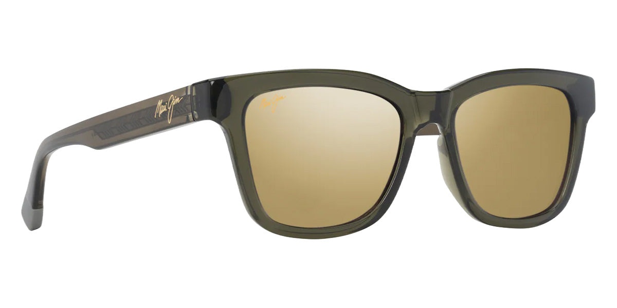Maui Jim HANOHANO MM644-048 53 - Shiny Transparent Green #id:mjimm644048_s:162105