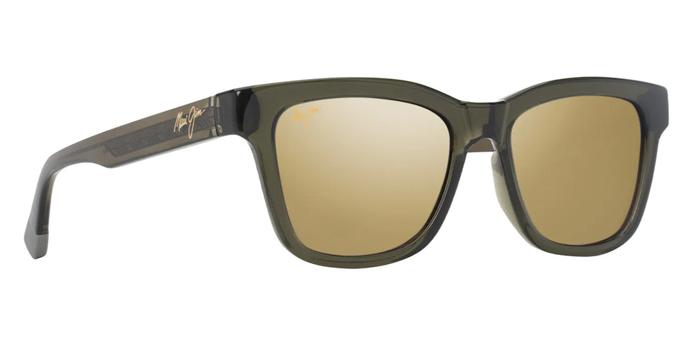 Maui Jim HANOHANO MM644-048 53 - Shiny Transparent Green #id:mjimm644048_s:162105