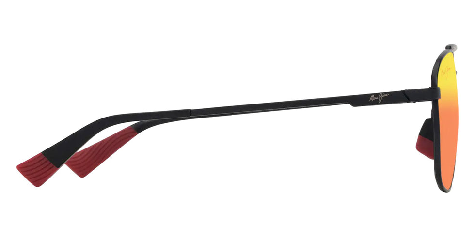 Maui Jim PĪWAI ASIAN FIT MM645-008 58 - Matte Black #id:mjimm645008_s:136110