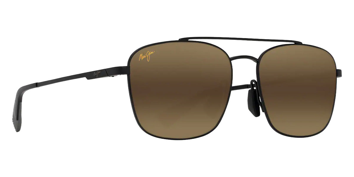 Maui Jim PĪWAI ASIAN FIT MM645-014 58 - Matte Black with Gray #id:mjimm645014_s:108105