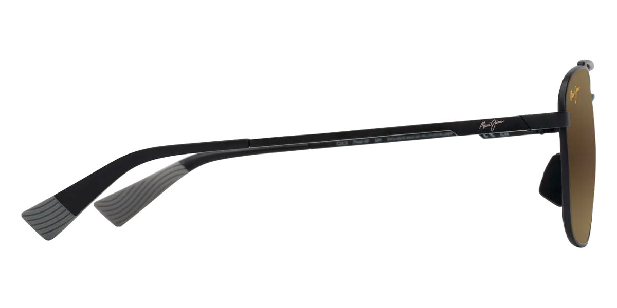 Maui Jim PĪWAI ASIAN FIT MM645-014 58 - Matte Black with Gray #id:mjimm645014_s:108110