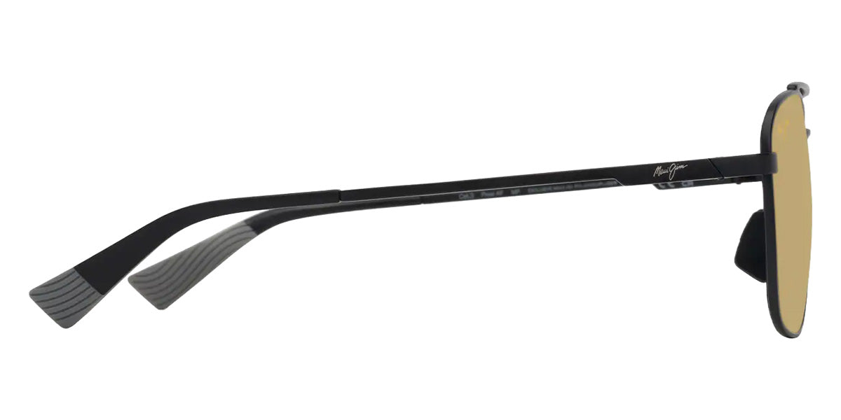 Maui Jim PĪWAI ASIAN FIT MM645-034 58 - Matte Black with Gray #id:mjimm645034_s:102110