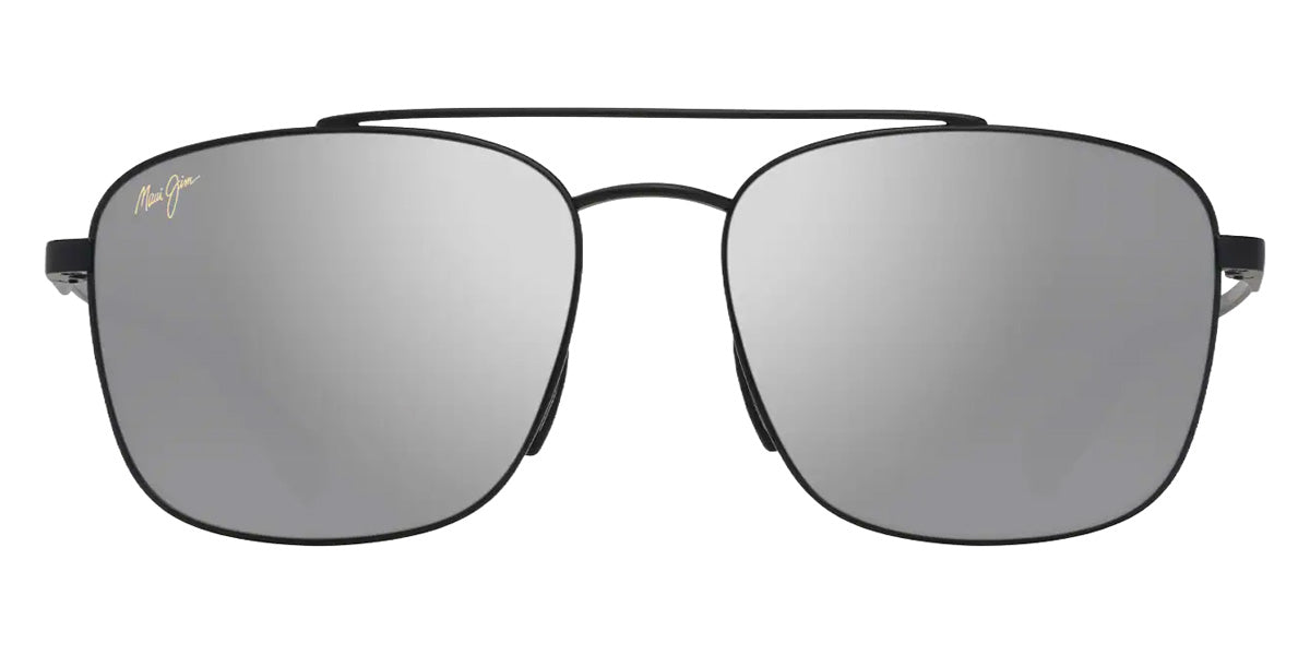 Maui Jim PĪWAI ASIAN FIT MM645-036 58 - Matte Black with Gray #id:mjimm645036_s:118100
