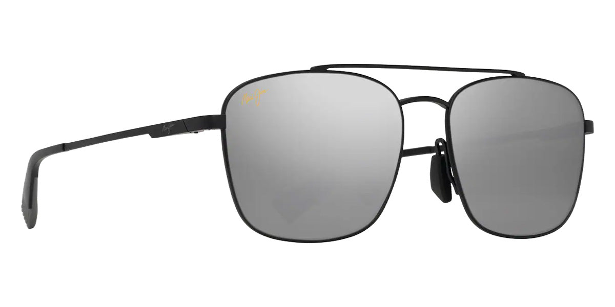 Maui Jim PĪWAI ASIAN FIT MM645-036 58 - Matte Black with Gray #id:mjimm645036_s:118105