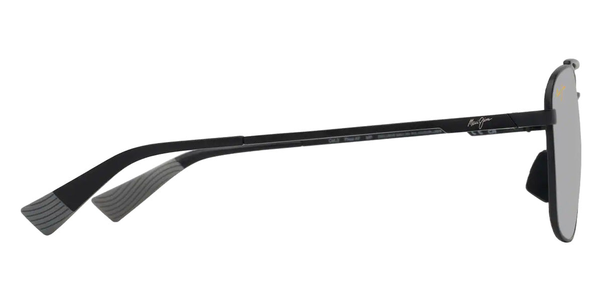 Maui Jim PĪWAI ASIAN FIT MM645-036 58 - Matte Black with Gray #id:mjimm645036_s:118110