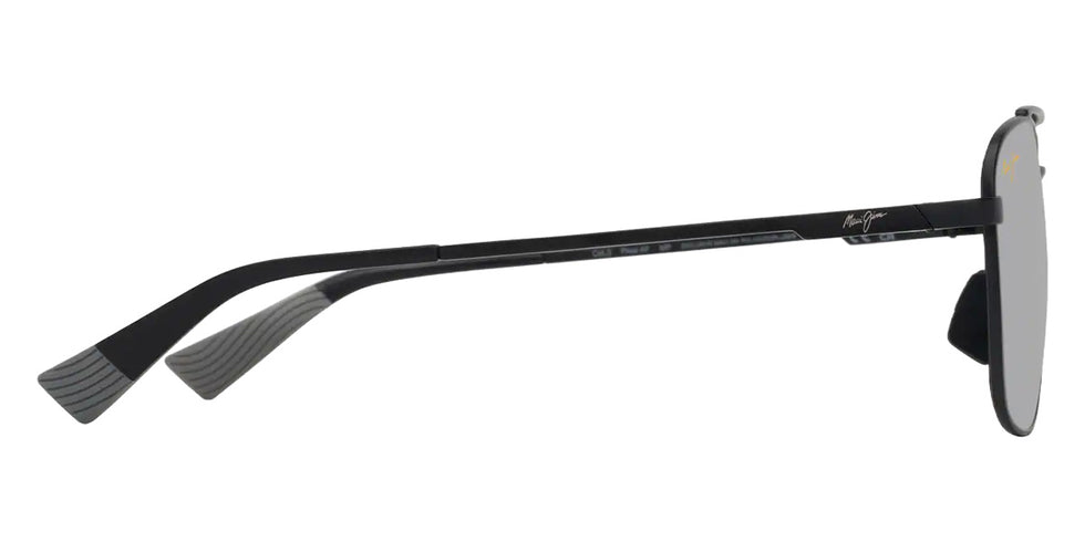 Maui Jim PĪWAI ASIAN FIT MM645-036 58 - Matte Black with Gray #id:mjimm645036_s:118110