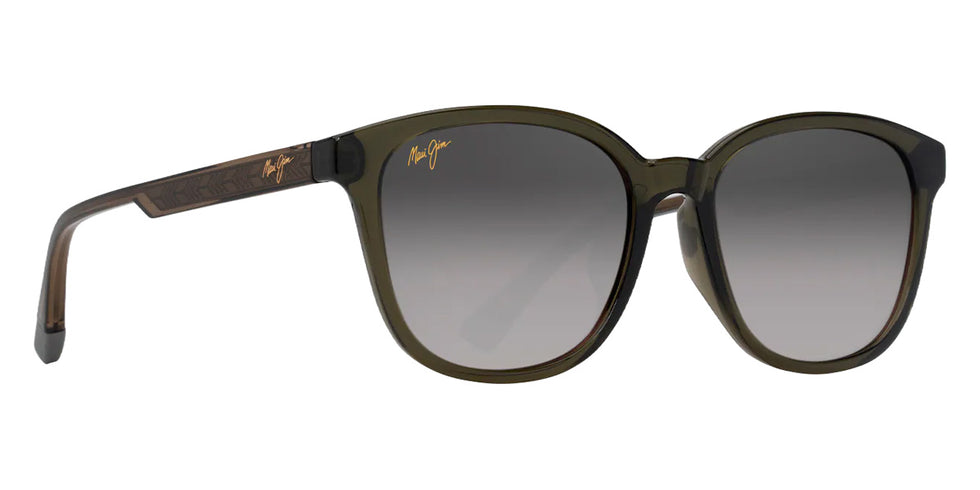 Maui Jim KU'IKAHI ASIAN FIT MM647-004 55 - Shiny Transparent Green #id:mjimm647004_s:166105