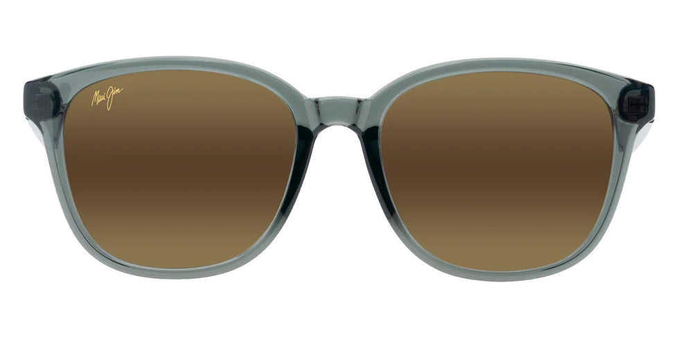 Maui Jim KU'IKAHI ASIAN FIT MM647-020 55 - Shiny Transparent Dark Gray #id:mjimm647020_s:148100