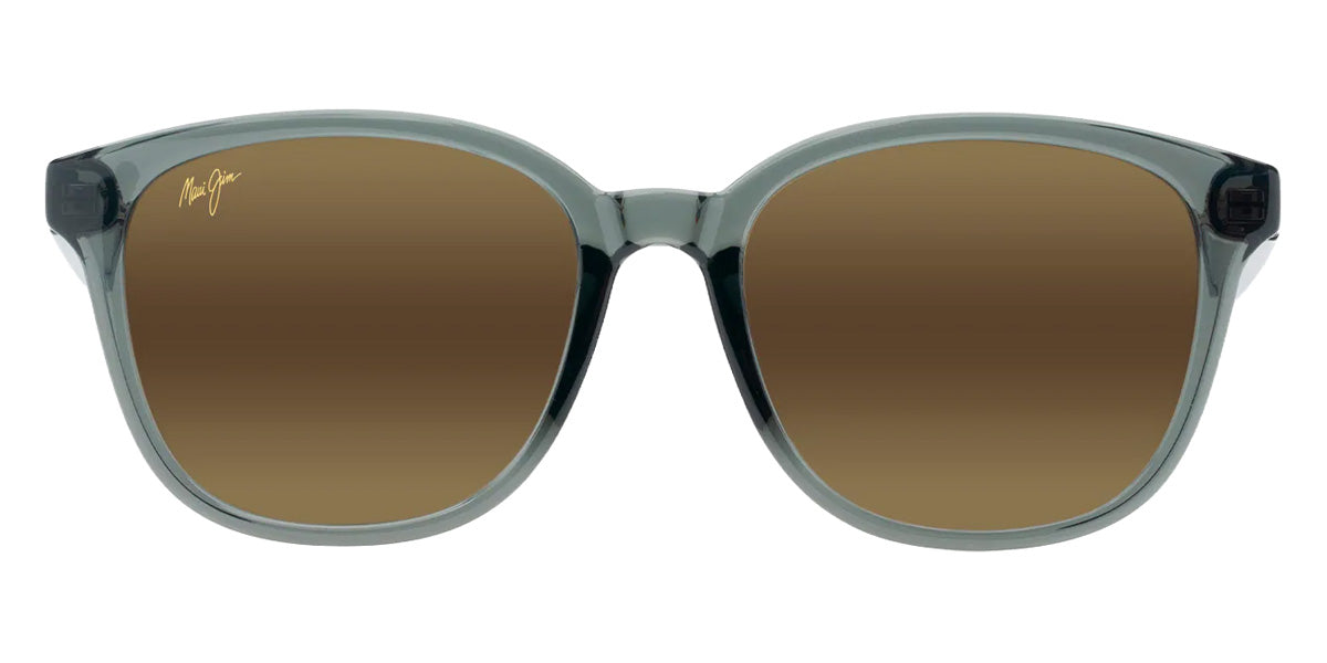 Maui Jim KU'IKAHI ASIAN FIT MM647-020 55 - Shiny Transparent Dark Gray #id:mjimm647020_s:148100
