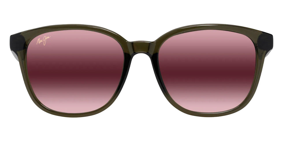 Maui Jim KU'IKAHI ASIAN FIT MM647-023 55 - Shiny Transparent Green #id:mjimm647023_s:172100