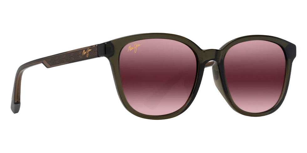 Maui Jim KU'IKAHI ASIAN FIT MM647-023 55 - Shiny Transparent Green #id:mjimm647023_s:172105