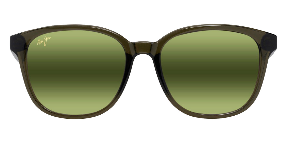 Maui Jim KU'IKAHI ASIAN FIT MM647-027 55 - Shiny Transparent Green #id:mjimm647027_s:170100