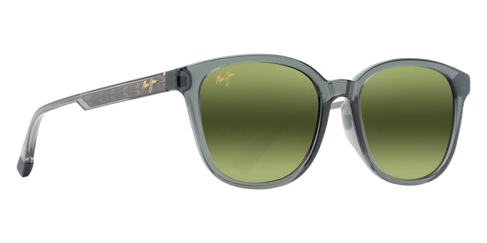 Maui Jim KU'IKAHI ASIAN FIT MM647-028 55 - Shiny Transparent Dark Gray #id:mjimm647028_s:150105