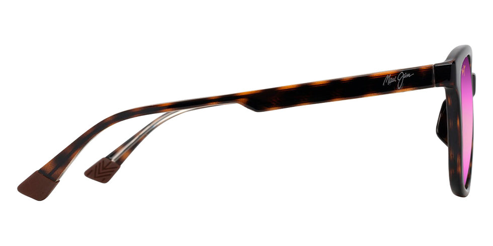 Maui Jim KU'IKAHI ASIAN FIT MM647-034 55 - Shiny Dark Havana with Transparent Yellow #id:mjimm647034_s:134110