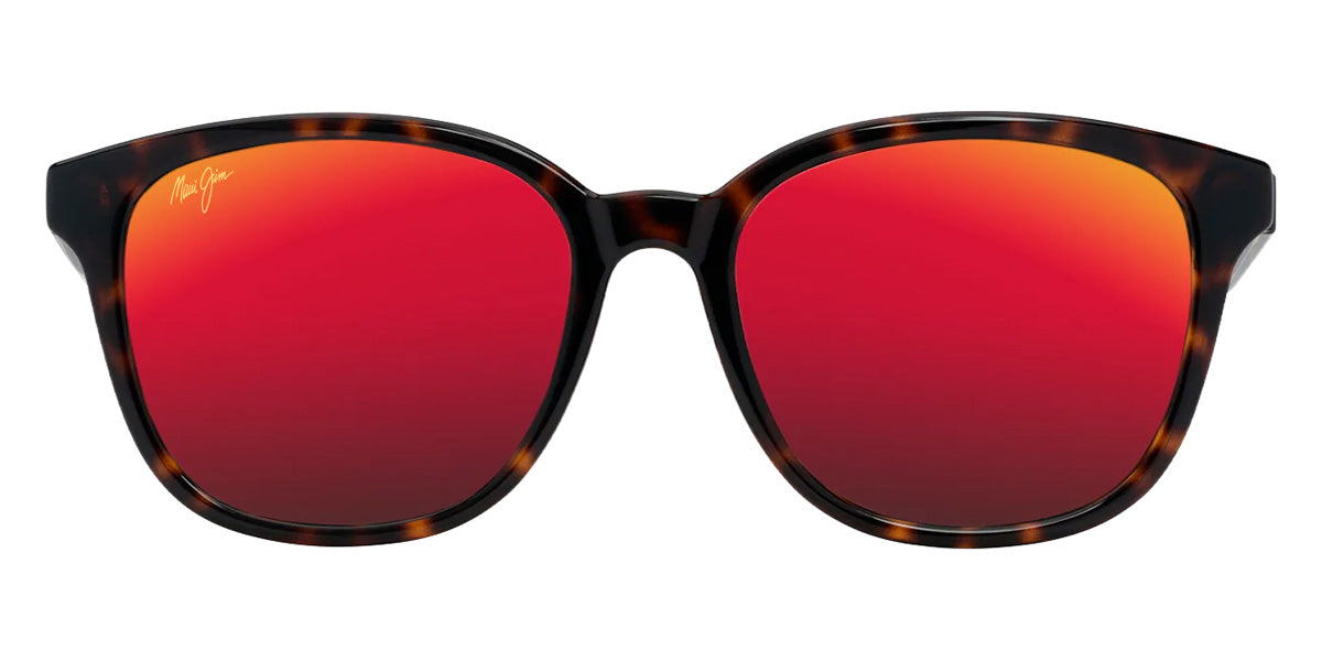 Maui Jim KU'IKAHI ASIAN FIT MM647-038 55 - Shiny Dark Havana with Transparent Yellow #id:mjimm647038_s:136100
