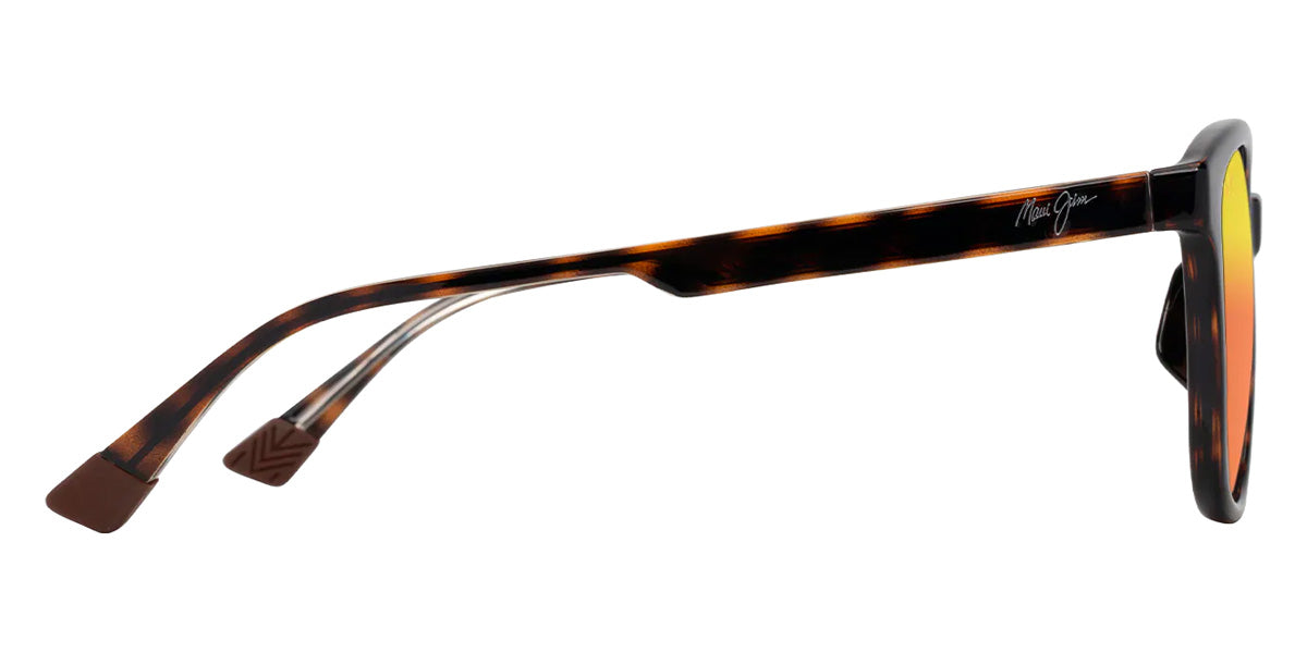 Maui Jim KU'IKAHI ASIAN FIT MM647-038 55 - Shiny Dark Havana with Transparent Yellow #id:mjimm647038_s:136110