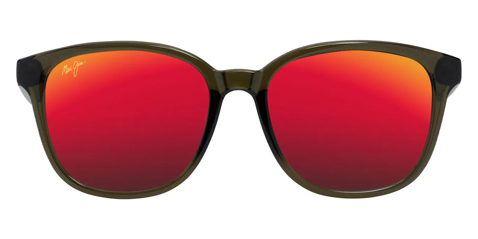 Maui Jim KU'IKAHI ASIAN FIT MM647-039 55 - Shiny Transparent Green #id:mjimm647039_s:176100