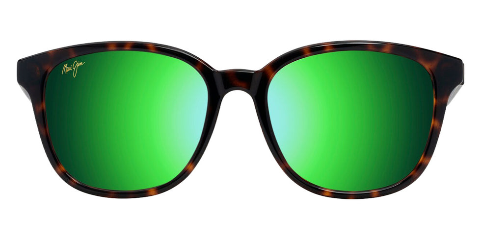 Maui Jim KU'IKAHI ASIAN FIT MM647-042 55 - Shiny Dark Havana with Transparent Yellow #id:mjimm647042_s:124100