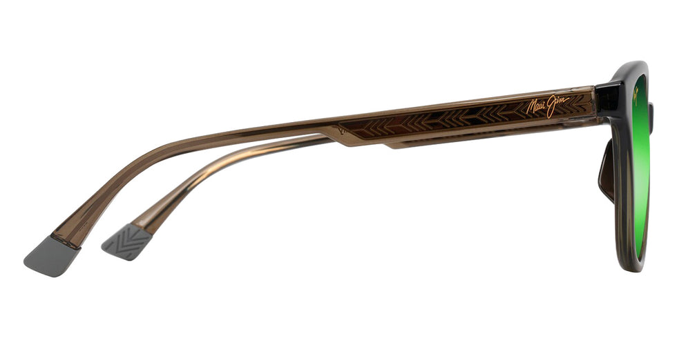 Maui Jim KU'IKAHI ASIAN FIT MM647-043 55 - Shiny Transparent Green #id:mjimm647043_s:164110